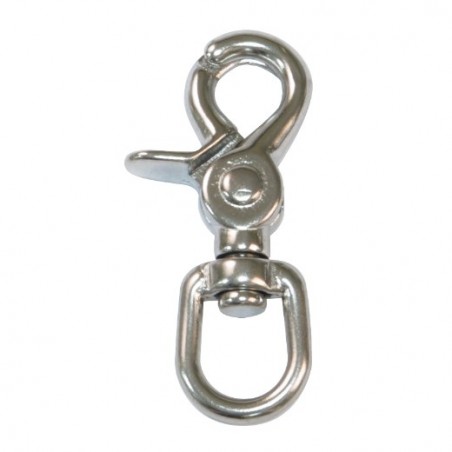AMIG 21922  
 Mosquetón tijera 30190  
 67 mm  
 Acero inoxidable  
 AISI 316