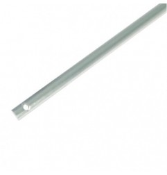AMIG 21938  
 Barra de falleba 3  
 1,50 m  
 Aluminio  
 Plata cepillado