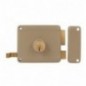AMIG 21972  
 Cerradura sobreponer 78  
 100 x 85 mm  
 Acero  
 Beige - Derecha