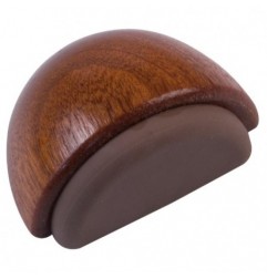 AMIG 21991  
 Tope puerta 406  
 48 x 31 x 23 mm  
 Madera  
 Sapelli