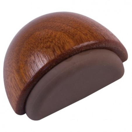 AMIG 21994  
 Tope puerta 406  
 48 x 31 x 23 mm  
 Madera  
 Sapelli