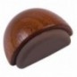 AMIG 21994  
 Tope puerta 406  
 48 x 31 x 23 mm  
 Madera  
 Sapelli