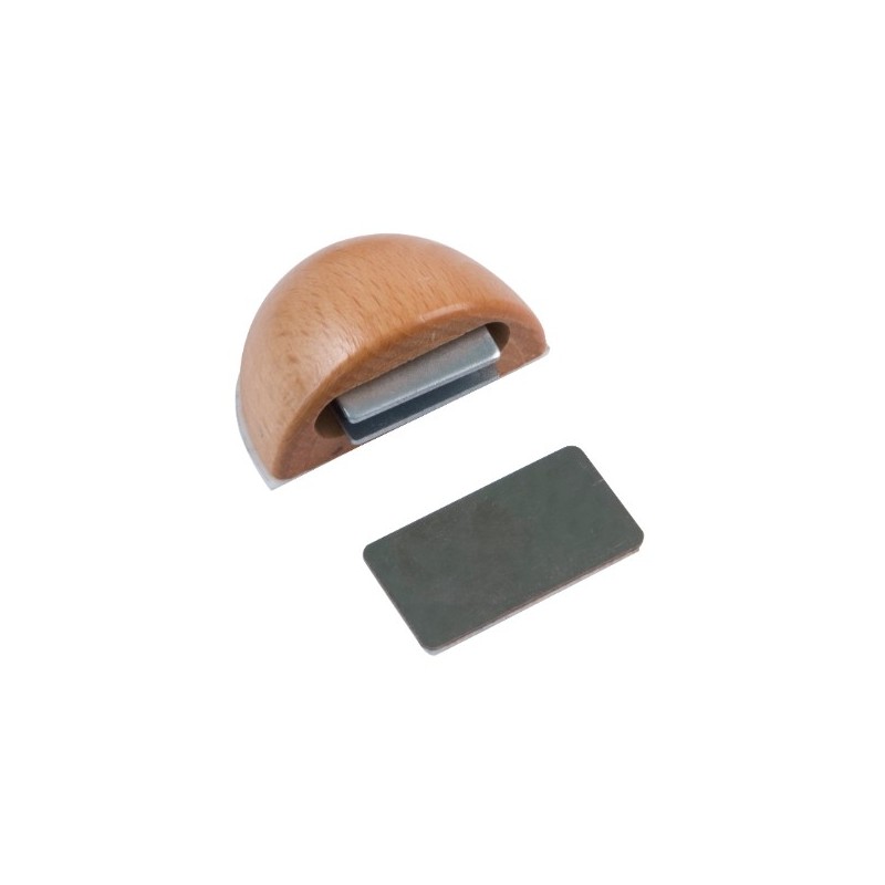 AMIG 21999  
 Tope puerta 407  
 48 x 31 x 23 mm  
 Plástico  
 Haya