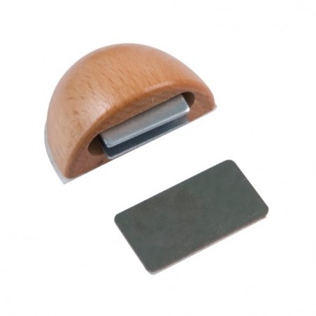 AMIG 21999  
 Tope puerta 407  
 48 x 31 x 23 mm  
 Plástico  
 Haya