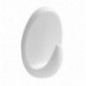 AMIG 22008  
 Colgador adhesivo 211  
 33 x 54 mm  
 Plástico  
 Blanco