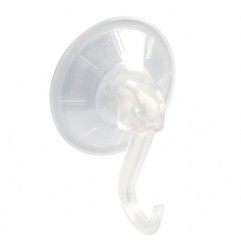 AMIG 22011  
 Colgador ventosa 215  
 Ø55 mm  
 Plástico  
 Transparente