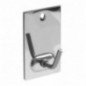 AMIG 22015  
 Colgador adhesivo 212  
 43 x 21 mm  
 Acero  
 Cromado