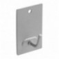 AMIG 22016  
 Colgador adhesivo 212  
 43 x 21 mm  
 Acero  
 Plata