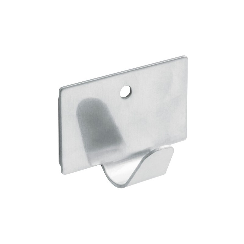 AMIG 22018  
 Colgador adhesivo 214  
 40 x 30 mm  
 Acero inoxidable  
 Inoxidable