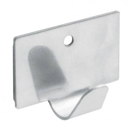 AMIG 22018  
 Colgador adhesivo 214  
 40 x 30 mm  
 Acero inoxidable  
 Inoxidable