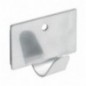 AMIG 22018  
 Colgador adhesivo 214  
 40 x 30 mm  
 Acero inoxidable  
 Inoxidable