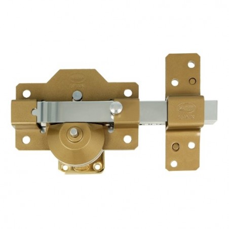 AMIG 22021  
 Cerrojo alta seguridad 1PLUS  
 90 x 154 mm  
 Acero  
 Martelé