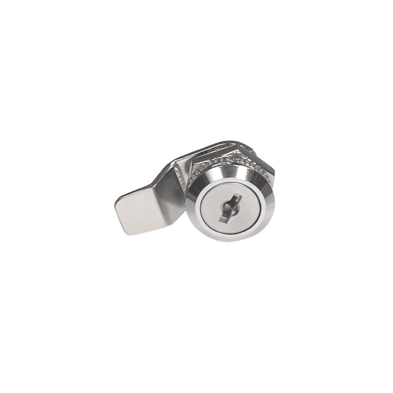 AMIG 22029   Cerradura buzón llaves iguales 3A1   Ø18 x 16 x 38 mm   Acero   Niquelado