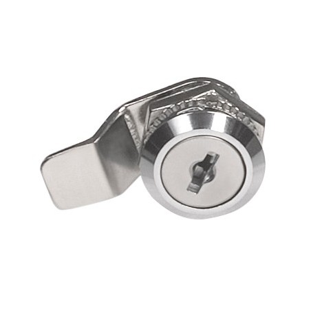 AMIG 22029   Cerradura buzón llaves iguales 3A1   Ø18 x 16 x 38 mm   Acero   Niquelado