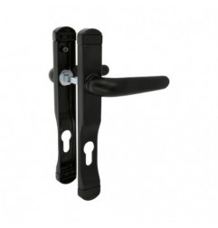 AMIG 22038  
 Manilla con placa 1500ALPB85  
 225 x 30 mm  
 Aluminio  
 Negro