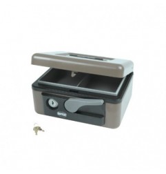 AMIG 2204  
 Caja de caudales 2500  
 165 x 125 x 80 mm  
 Acero  
 Gris