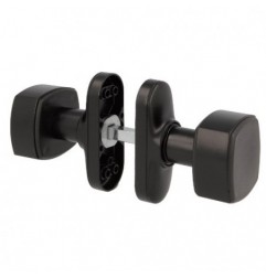 AMIG 22042  
 Pomo aluminio 6807  
 81 x 31 mm  
 Aluminio  
 Negro