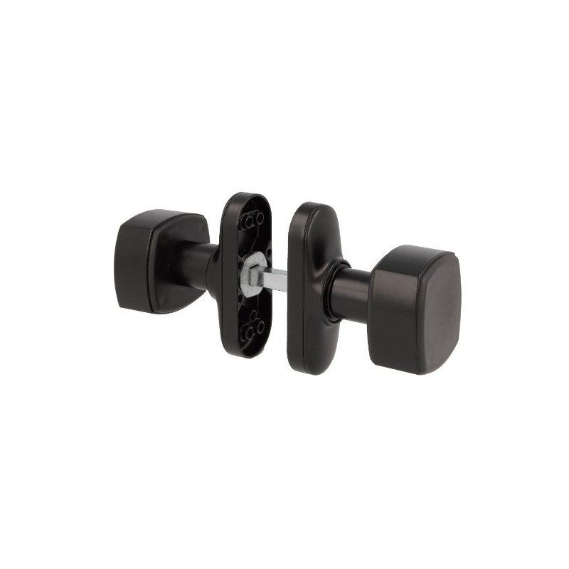 AMIG 22042  
 Pomo aluminio 6807  
 81 x 31 mm  
 Aluminio  
 Negro