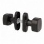 AMIG 22042  
 Pomo aluminio 6807  
 81 x 31 mm  
 Aluminio  
 Negro