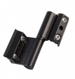 AMIG 22056  
 Bisagra V2P EU  
 93 x 35 mm  
 Aluminio  
 Negro - Derecha