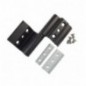 AMIG 22060  
 Bisagra 40/20  
 100,5 x 40 mm  
 Aluminio  
 Negro - Derecha