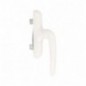 AMIG 22063  
 Manilla aluminio 2600V  
 172 x 27 mm  
 Aluminio  
 Blanco