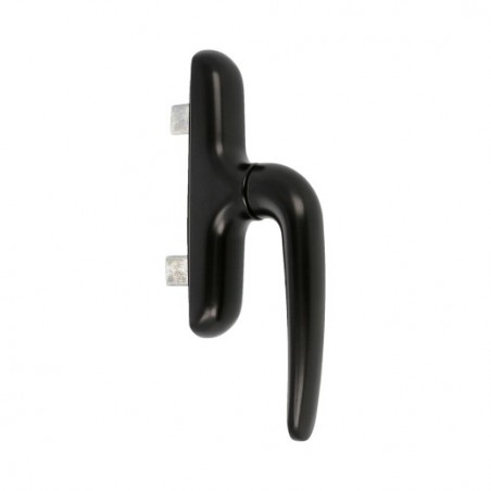 AMIG 22064  
 Manilla aluminio 2600V  
 172 x 27 mm  
 Aluminio  
 Negro