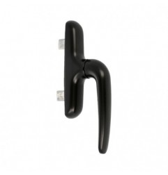 AMIG 22066  
 Manilla aluminio 2600V  
 172 x 27 mm  
 Aluminio  
 Negro
