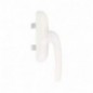 AMIG 22067  
 Manilla aluminio 2800V-PR  
 180 x 35 mm  
 Aluminio  
 Blanco