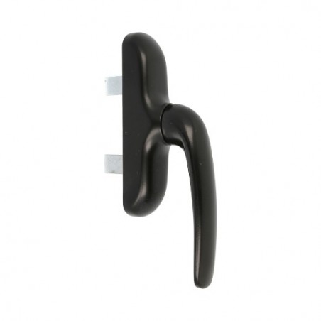 AMIG 22068  
 Manilla aluminio 2800V-PR  
 180 x 35 mm  
 Aluminio  
 Negro