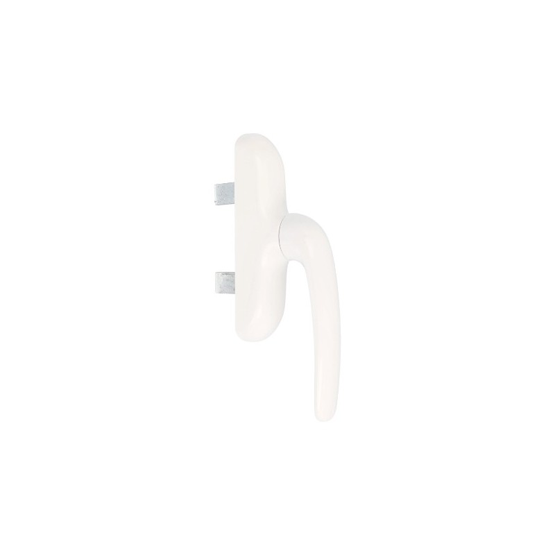 AMIG 22069  
 Manilla aluminio 2800V-PR  
 180 x 35 mm  
 Aluminio  
 Blanco
