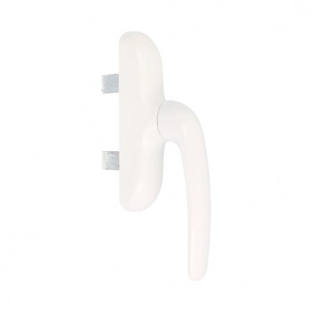 AMIG 22069  
 Manilla aluminio 2800V-PR  
 180 x 35 mm  
 Aluminio  
 Blanco