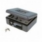 AMIG 2207  
 Caja de caudales 2500  
 197 x 154 x 80 mm  
 Acero  
 Gris