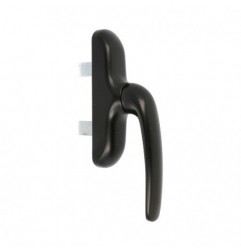 AMIG 22070  
 Manilla aluminio 2800V-PR  
 180 x 35 mm  
 Aluminio  
 Negro