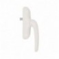 AMIG 22071  
 Manilla aluminio 2800V-OSC  
 180 x 35 mm  
 Aluminio  
 Blanco