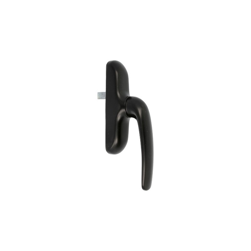 AMIG 22072  
 Manilla aluminio 2800V-OSC  
 180 x 35 mm  
 Aluminio  
 Negro