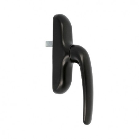 AMIG 22072  
 Manilla aluminio 2800V-OSC  
 180 x 35 mm  
 Aluminio  
 Negro