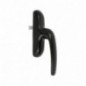 AMIG 22072  
 Manilla aluminio 2800V-OSC  
 180 x 35 mm  
 Aluminio  
 Negro