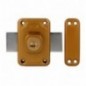 AMIG 22078  
 Pasador seguridad 81P  
 96 x 66 mm  
 Acero  
 Esmaltado oro