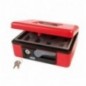 AMIG 2208  
 Caja de caudales 2500  
 197 x 154 x 80 mm  
 Acero  
 Rojo