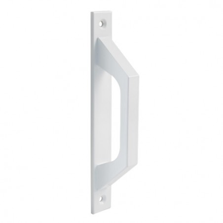 AMIG 22083  
 Manillón 3040  
 198 x 25 mm  
 Aluminio  
 Blanco