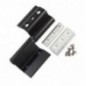 AMIG 22091  
 Bisagra 40/20  
 100,5 x 40 mm  
 Aluminio  
 Negro - Izquierda