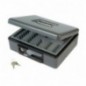 AMIG 2210  
 Caja de caudales 2500  
 230 x 185 x 80 mm  
 Acero  
 Gris