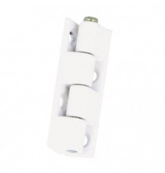 AMIG 22121  
 Bisagra 556  
 40 x 9 mm  
 Zamak  
 Blanco