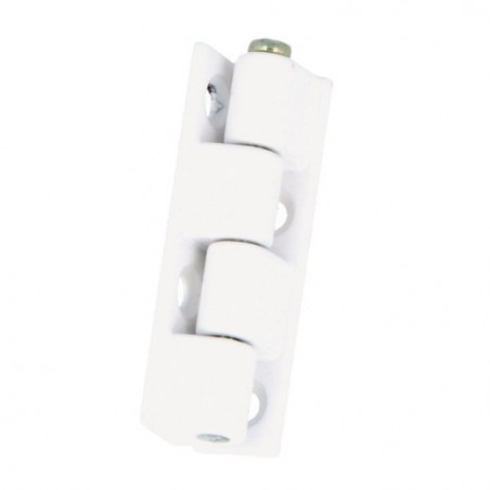 AMIG 22121  
 Bisagra 556  
 40 x 9 mm  
 Zamak  
 Blanco