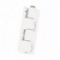 AMIG 22121  
 Bisagra 556  
 40 x 9 mm  
 Zamak  
 Blanco
