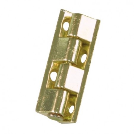 AMIG 22123  
 Bisagra 556  
 40 x 9 mm  
 Zamak  
 Latonado