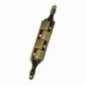 AMIG 22125  
 Bisagra 557  
 79 mm  
 Zamak  
 Cuero