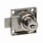 AMIG 22148  
 Cerradura mueble 1A  
 40 x 40 mm  
 Acero  
 Niquelado