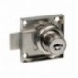 AMIG 22149  
 Cerradura mueble llaves iguales 1A1  
 40 x 40 mm  
 Acero  
 Niquelado